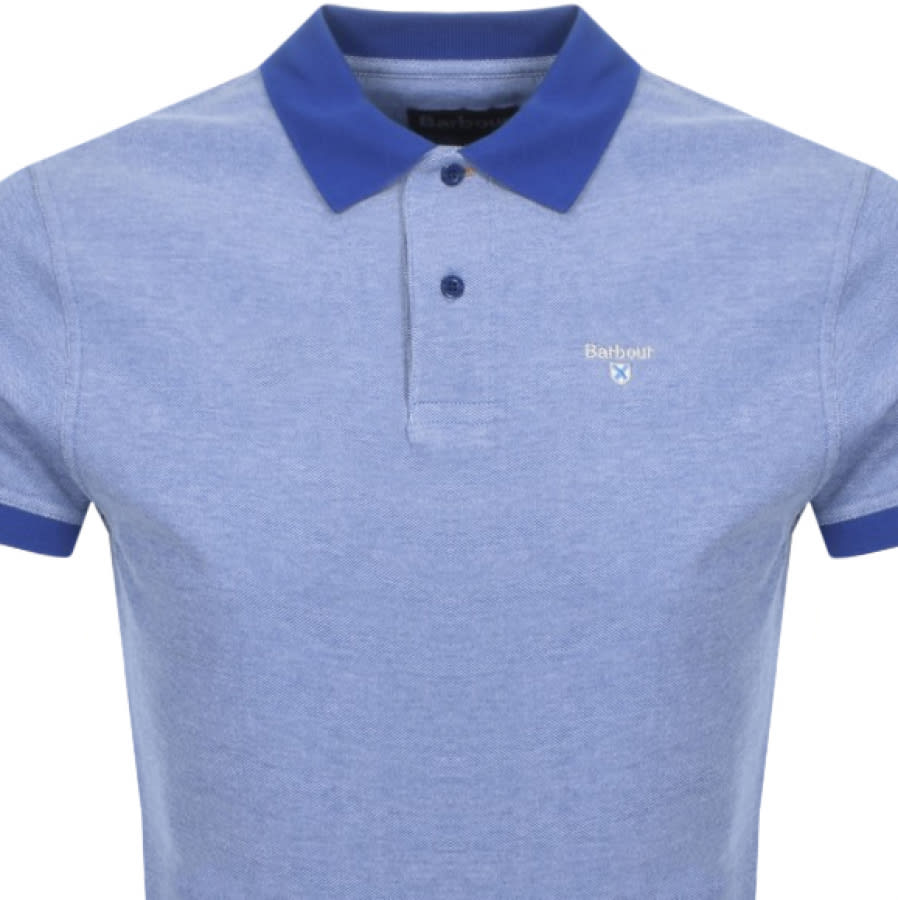 Alternative Image for ProductBarbour Sports Polo T Shirt Blue2